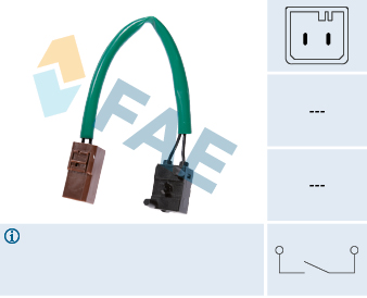 Switch, clutch control (cruise control) - 24905 FAE