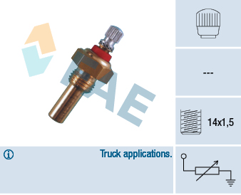 Sensore, Temperatura refrigerante - 30130 FAE