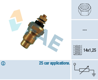 Sensore, Temperatura refrigerante - 30260 FAE