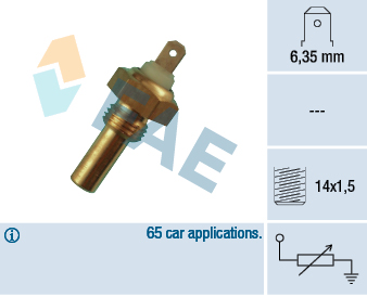 Sensore, Temperatura refrigerante - 31290 FAE