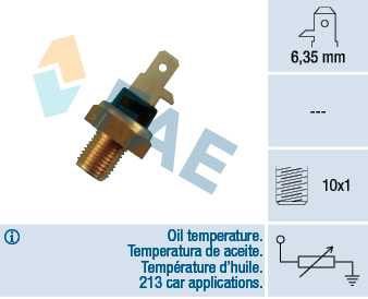 Sensore, Temperatura olio - 31610 FAE