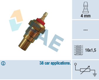 Sensor, coolant temperature - 32160 FAE
