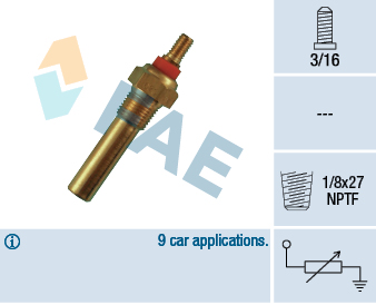 Sensore, Temperatura refrigerante - 32300 FAE