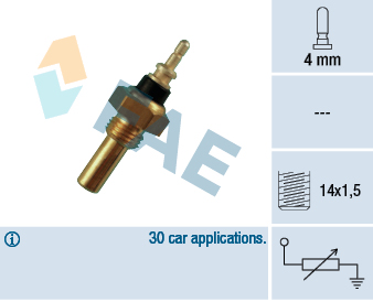 Sensore, Temperatura refrigerante - 32330 FAE