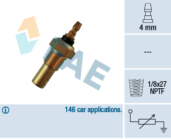 Sensor, coolant temperature - 32350 FAE