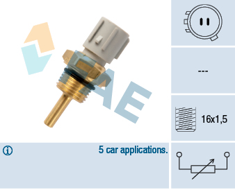 Sensore, Temperatura refrigerante - 32590 FAE