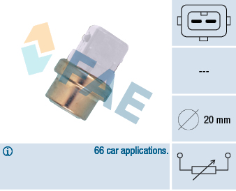 Sensore, Temperatura refrigerante - 32600 FAE