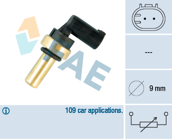 Sensor, coolant temperature - 32705 FAE