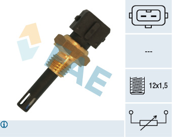 Sensore, Temperatura aria aspirata - 33166 FAE