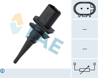 Sensor, exterior temperature - 33169 FAE