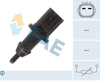 Sensore, Temperatura aria aspirata - 33177 FAE