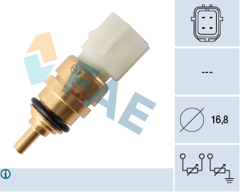 Sensor, Kühlmitteltemperatur - 33357 FAE