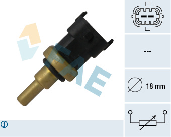 Sensor, coolant temperature - 33495 FAE