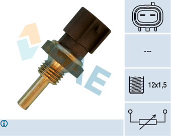 Sensore, Temperatura refrigerante - 33580 FAE