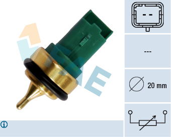 Sensor, coolant temperature - 33707 FAE