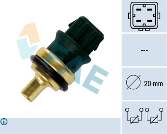 Sensor, coolant temperature - 33782 FAE