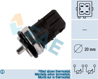 Sensor, coolant temperature - 33810 FAE