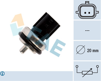 Sensor, coolant temperature - 33811 FAE