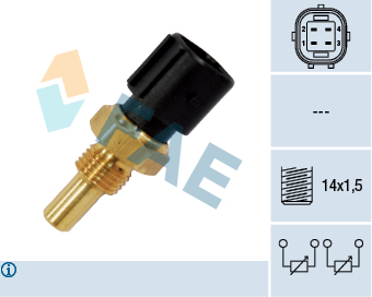 Sensore, Temperatura refrigerante - 33860 FAE