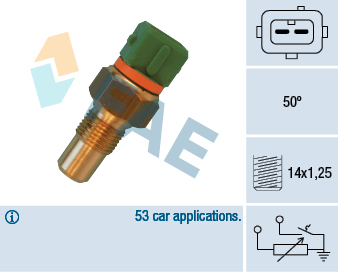 Sensor, coolant temperature - 34400 FAE
