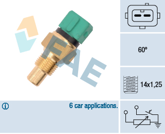 Sensor, coolant temperature - 34425 FAE
