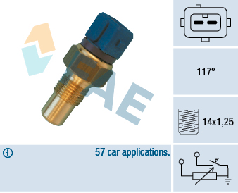 Sensor, coolant temperature - 34440 FAE