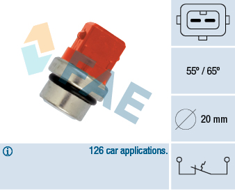 Termocontatto, Spia segnalazione refrigerante - 35320 FAE