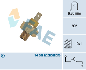 Termocontatto, Spia segnalazione refrigerante - 35345 FAE