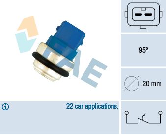 Termocontatto, Spia segnalazione refrigerante - 35635 FAE