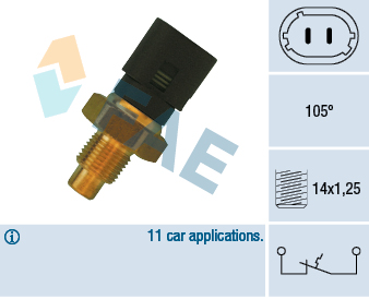 Termocontatto, Spia segnalazione refrigerante - 35890 FAE