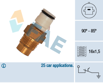 Termocontatto, Ventola radiatore - 36170 FAE