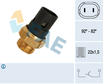 Termocontatto, Ventola radiatore - 37250 FAE