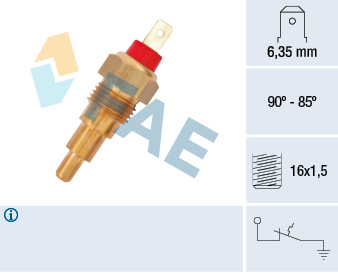 Termocontatto, Ventola radiatore - 37620 FAE