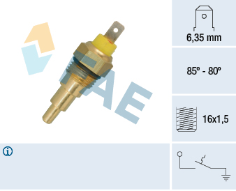 Temperature Switch, radiator fan - 37630 FAE