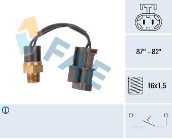 Temperature Switch, radiator fan - 37760 FAE