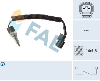 Schalter, Rückfahrleuchte - 40585 FAE