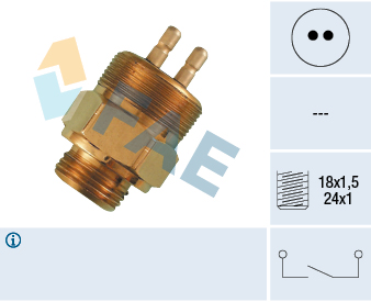 Switch, reverse light - 40610 FAE