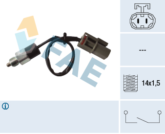 Switch, reverse light - 40810 FAE