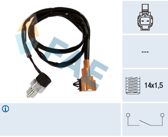 Switch, reverse light - 40880 FAE