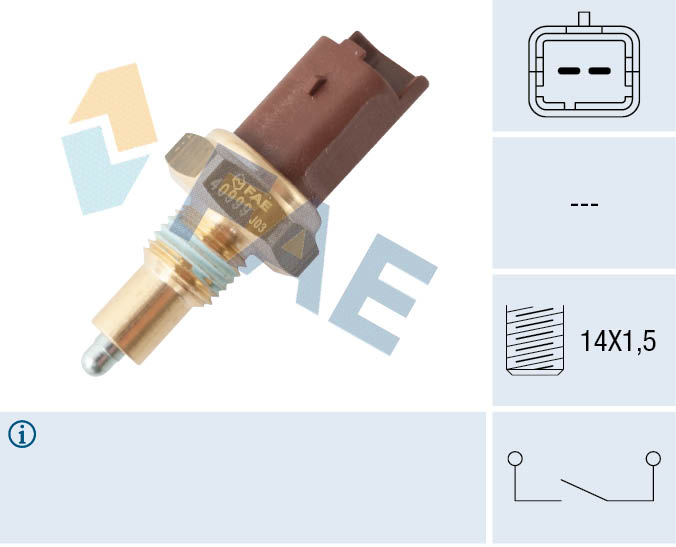 Switch, reverse light - 40999 FAE