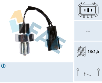 Switch, reverse light - 41239 FAE