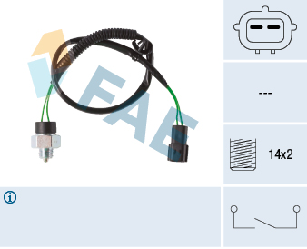 jungiklis, atbulinės eigos žibintas - 41281 FAE