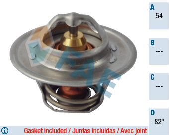 Thermostat, coolant - 5203482 FAE