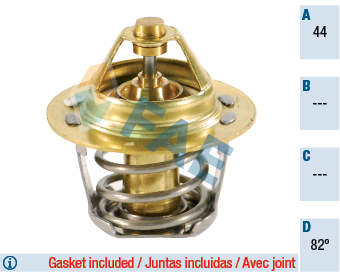Thermostat, coolant - 5204182 FAE
