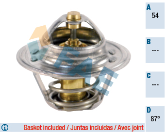 Thermostat, coolant - 5205287 FAE