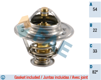 Termostato, Refrigerante - 5304182 FAE