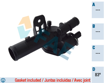 Termostato, Refrigerante - 5312583 FAE