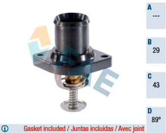 Termostato, Refrigerante - 5322989 FAE