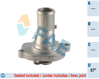 Thermostat, coolant - 5331887 FAE