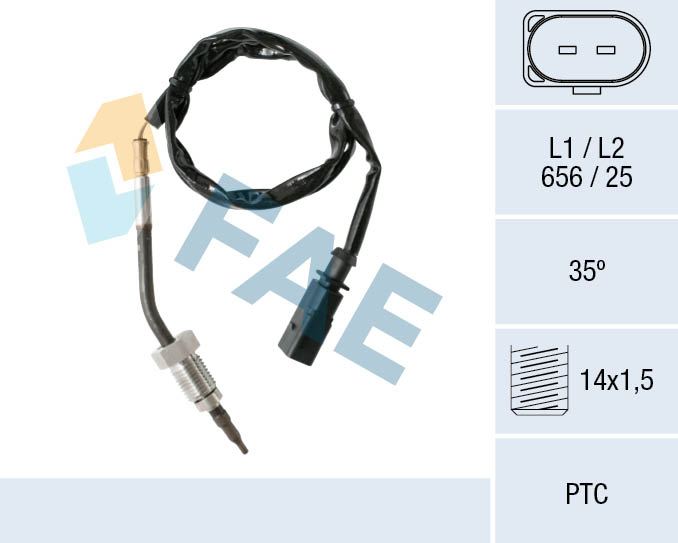 Sensor, exhaust gas temperature - 68001 FAE